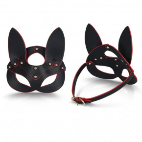 Roomfun | Маска лисички Roomfun из искусственной кожи, чёрная. Ціна: 895 грн
