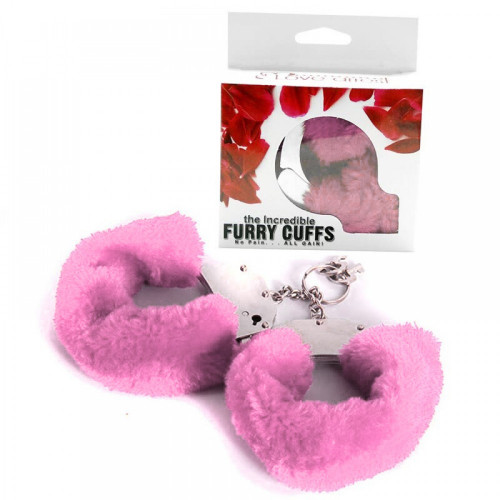Roomfun | Наручники металлические Roomfun с толстым розовым мехом FURRY CuffS. Цена: 500 грн Roomfun | Наручники металлические Roomfun с толстым розовым мехом FURRY CuffS. Цена: 500 грн