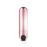 Rosy Gold | Вибропуля Rosy Gold - Nouveau Bullet Vibrator, перезаряжаемая. Цена 1 580 грн