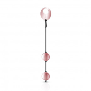 Металлические вагинальные шарики Rosy Gold - Nouveau Kegel Balls, вес 376гр, диаметр 2,8см
