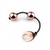 Rosy Gold | Металлические вагинальные шарики Rosy Gold - Nouveau Kegel Balls, вес 376гр, диаметр 2,8см. Цена 1 529 грн. Фото: 1