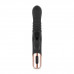 Rosy Gold | Вибратор-кролик Rosy Gold - Rabbit Vibrator with thrusting function - Black. Ціна 3529 грн. Фото: 2