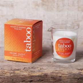 Ruf | Масажна свічка - TABOO Peche Sucre, 60 г. Ціна: 852 грн