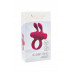 S Pleasures | Эрекционное виброкольцо S Pleasures Premium Rabbit Ring, розовое, со съемной вибропулей и ушками. Ціна 1342 грн. Фото: 1