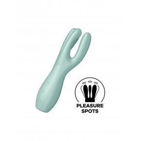 Satisfyer | Вибратор Satisfyer Threesome 3 Mint. Цена: 1 647 грн
