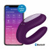 Satisfyer | Вибратор для пар Satisfyer Double Joy Violet. Цена 1 647 грн. Фото: 1