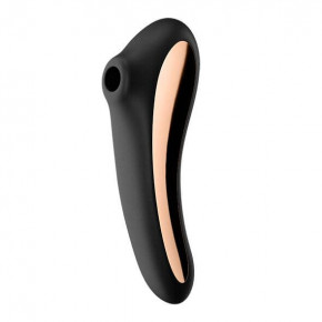 Satisfyer | Вакуумный вибратор Dual Kiss Black. Цена: 1 919 грн
