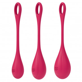 Satisfyer | Набір вагінальних кульок Yoni Power 1 Red. Ціна: 823 грн