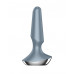Satisfyer | Анальная вибропробка Satisfyer Plug-ilicious 2 Silver Connect App. Цена 1 919 грн. Фото: 2