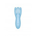 Satisfyer | Кліторальний Вібратор Satisfyer Threesome 4 Blue. Ціна 1631 грн. Фото: 1