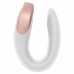 Satisfyer | Смарт-вибратор для пар Satisfyer Double Love White. Цена 2 549 грн. Фото: 3