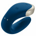 Satisfyer | Смарт-вибратор для пар Satisfyer Double Love Blue. Цена 2 199 грн. Фото: 2