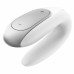 Satisfyer | Смарт-вибратор для пар Satisfyer Double Fun (White). Цена 2 399 грн. Фото: 3