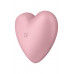 Satisfyer | Вакуумный стимулятор Satisfyer Cutie Heart Light Red. Цена 1 298 грн. Фото: 4