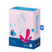Satisfyer | Смарт-вібратор в трусики Satisfyer Top Secret+ Pink. Ціна 1919 грн. Фото: 7