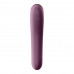 Satisfyer | Вакуумный вибратор Satisfyer Dual Kiss Wine Red. Цена 1 711 грн. Фото: 3