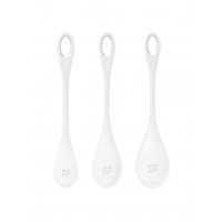 Satisfyer | Набор вагинальных шариков Yoni Power 1 White. Цена 703 грн