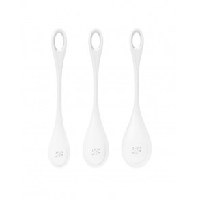 Satisfyer | Набор вагинальных шариков Yoni Power 1 White. Цена: 703 грн