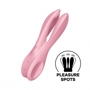 Satisfyer | Клиторальный вибратор Threesome 1 Pink. Цена: 1 359 грн