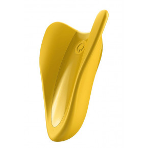 Satisfyer | Вібратор Ергономічної Форми На Пальці Satisfyer High Fly Yellow. Ціна: 1225 грн