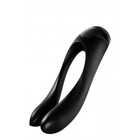 Satisfyer | Універсальний Міні Вібратор На Палець Satisfyer Candy Cane Black. Ціна: 980 грн
