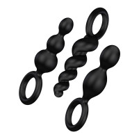 Satisfyer | Набір Анальних Іграшок Plugs Black. Ціна 823 грн