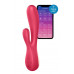 Satisfyer | Вибромассажер кролик SATISFYER MONOFLEX RED. Цена 2 399 грн. Фото: 1