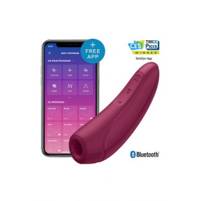 Бесконтактный стимулятор клитора SATISFYER CURVY1+ ROSE RED