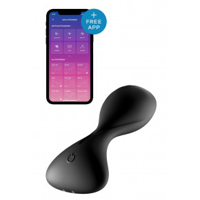 Satisfyer | Анальный смарт вибратор Satisfyer Trendsetter Plug Vibrating черный. Цена: 2 210 грн