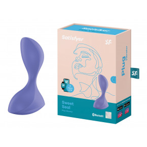 Satisfyer | Анальный вибратор Satisfyer Sweet Seal с приложением, лиловый. Цена: 2 210 грн