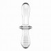 Satisfyer | Двойной стеклянный фаллоимитатор Satisfyer Double Crystal Transparent прозрачный. Цена 1 199 грн. Фото: 3
