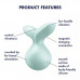 Satisfyer | Вибратор Satisfyer Viva la Vulva 3 Mint. Ціна 1647 грн. Фото: 6