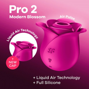 Satisfyer | Вакуумный стимулятор Pro 2 Modern Blossom. Цена: 1 095 грн