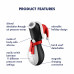 Satisfyer | Вакуумный клиторальный стимулятор Satisfyer Penguin Holiday Edition, в шапочке и шарфе. Цена 1 919 грн. Фото: 7