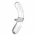 Satisfyer | Дилдо Satisfyer Double Crystal (Transparent). Ціна 1095 грн. Фото: 2