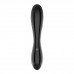 Satisfyer | Стеклянный двойной фаллоимитатор Satisfyer Dazzling Crystal 1 для точки G черный. Цена 1 199 грн. Фото: 3