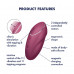 Satisfyer | Вибратор Satisfyer Tap & Climax 1 Red. Ціна 1375 грн. Фото: 6