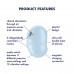 Satisfyer | Вакуумный клиторальный стимулятор с вибрацией Satisfyer Cutie Ghost Blue. Цена 1 647 грн. Фото: 2