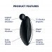 Satisfyer | Вибратор Satisfyer Spot On 2 Black. Цена 1 095 грн. Фото: 5