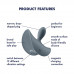 Satisfyer | Анальная вибропробка Satisfyer Booty Absolute Beginners 2. Цена 1 095 грн. Фото: 4