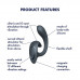Satisfyer | Вібратор Satisfyer G for Goddess 1 Dark Grey. Ціна 1919 грн. Фото: 5