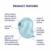 Satisfyer | Вакуумный клиторальный стимулятор Satisfyer Sassy Seal. Ціна 1647 грн. Фото: 3