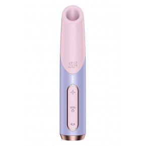 Satisfyer | Миниатюрный вакуумный стимулятор клитора Satisfyer Bold Kiss розово-сиреневый. Цена: 1 550 грн