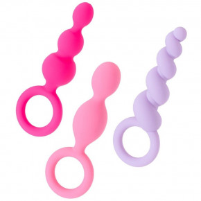 Satisfyer | Набор анальных цепочек Satisfyer Booty Call (set of 3) (Colored). Цена: 950 грн