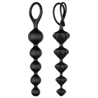 Satisfyer | Анальные бусы Beads Black. Цена 823 грн
