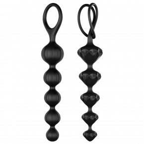 Satisfyer | Анальні Намисто Beads Black. Ціна: 823 грн