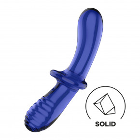 Satisfyer | Дилдо Satisfyer Double Crystal (light blue). Ціна: 799 грн