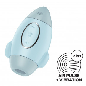 Satisfyer | Вакуумный вибратор Satisfyer Mission Control Blue. Цена: 1 359 грн