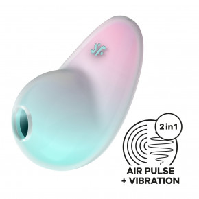 Satisfyer | Вакуумный вибратор Satisfyer Pixie Dust Mint/Pink. Цена: 1 647 грн