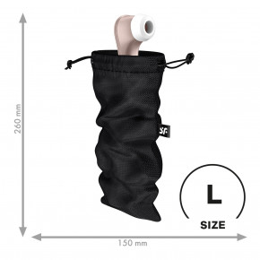 Satisfyer | Мешочек для хранения игрушек Satisfyer Treasure Bag L Black. Цена: 169 грн